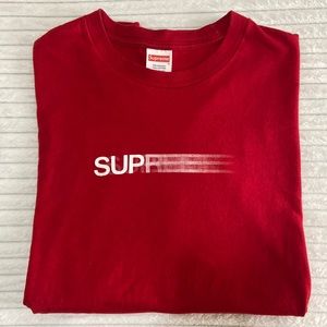 Supreme Motion Logo Tee (used)